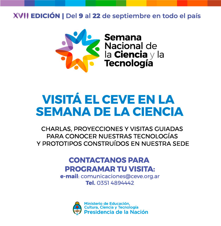 Te esperamos en la XVII Semana de la Ciencia