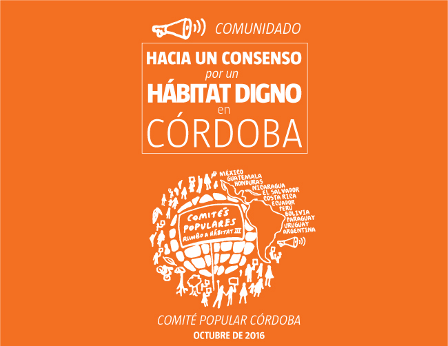  Comunicado: Hacia un Consenso por un Hábitat Digno en Córdoba